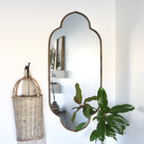 Casablanca Gold Metal Framed Mirror - Holistic Habitat 