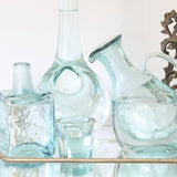 Hand Blown Glass Decanter with Ice Pocket - Holistic Habitat 