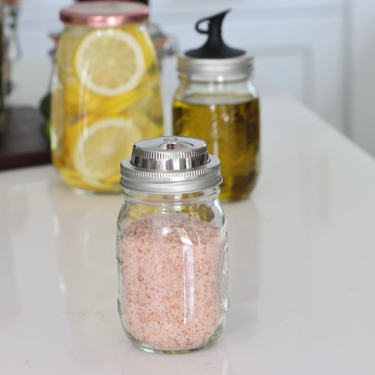 Jarware Mason Jar Spice / Shaker Lid (Regular Mouth) - Mason Jar