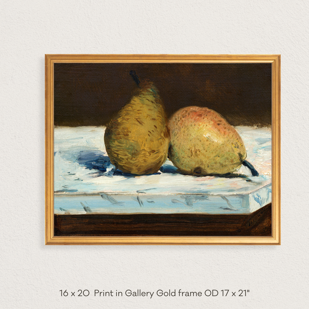 Perfect Pears Framed Print - Holistic Habitat 