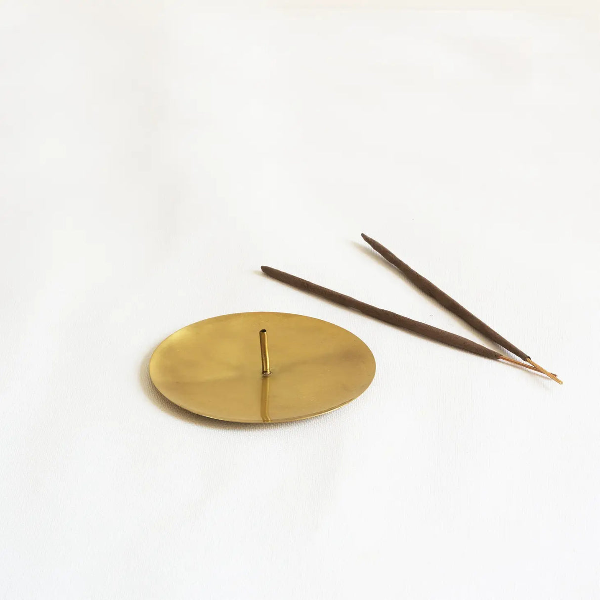 Heirloom Brass Incense Holder - Holistic Habitat 