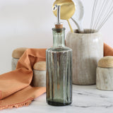 Sage Recycled Glass Oil Bottle - Holistic Habitat 