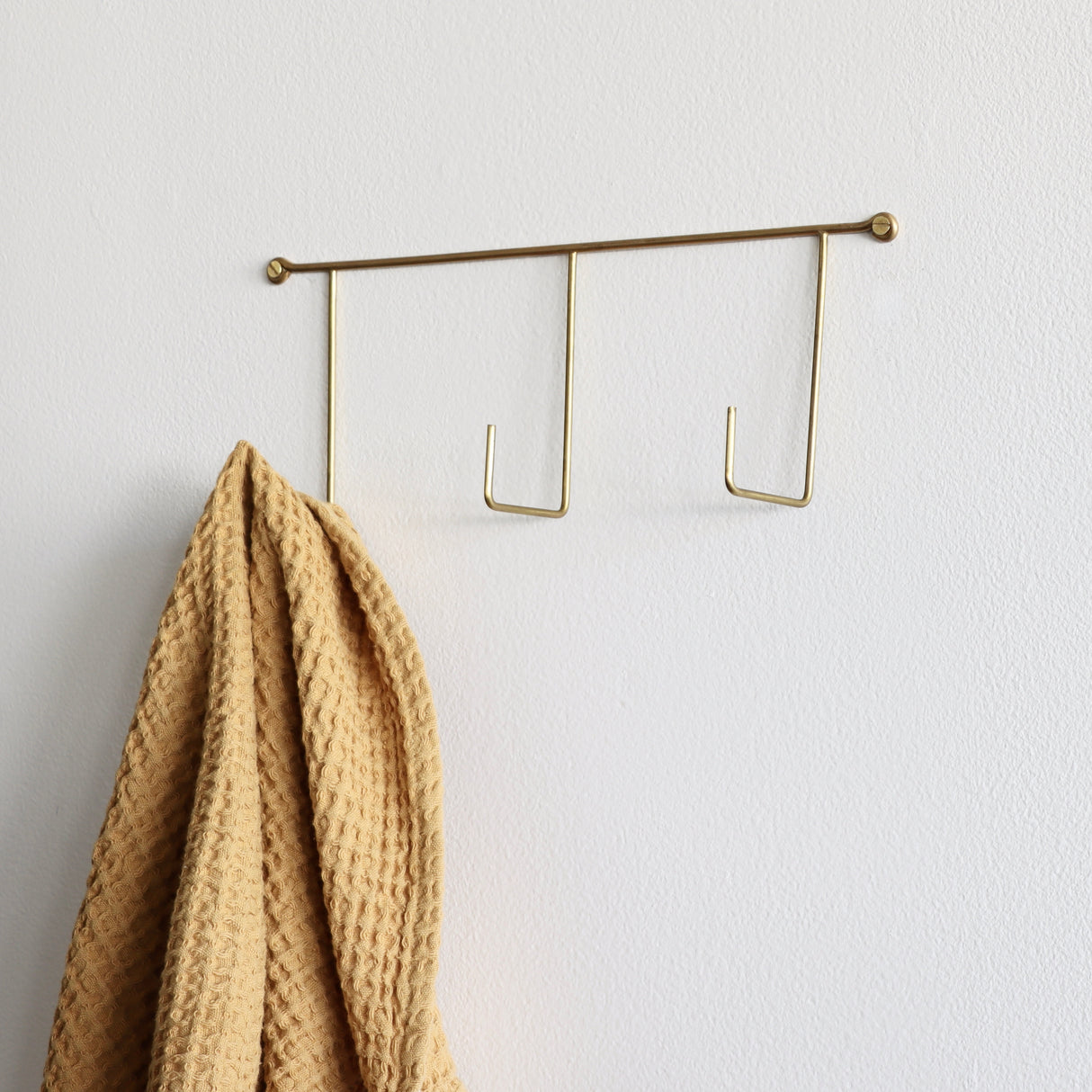 Brass Triple Hook - Holistic Habitat 