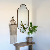 Casablanca Gold Metal Framed Mirror - Holistic Habitat 