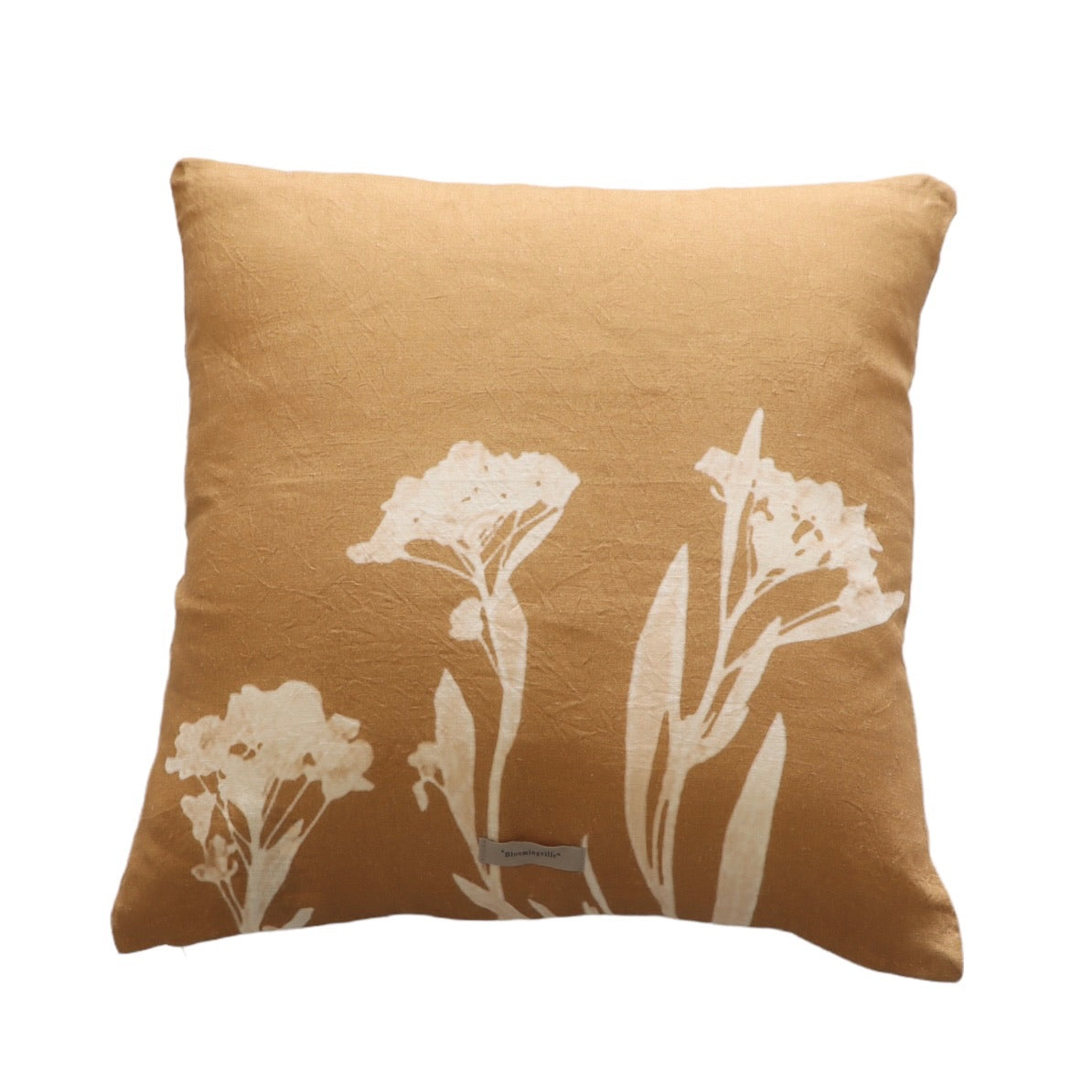 Pressed Flowers Linen Pillow | Holistic Habitat
