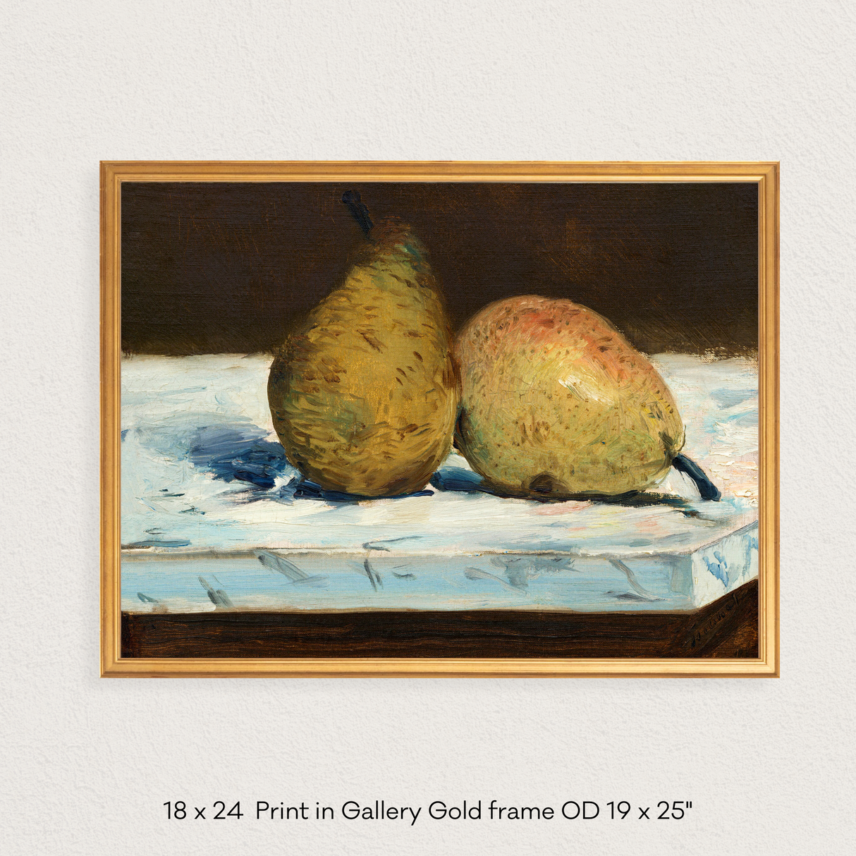 Perfect Pears Framed Print - Holistic Habitat 