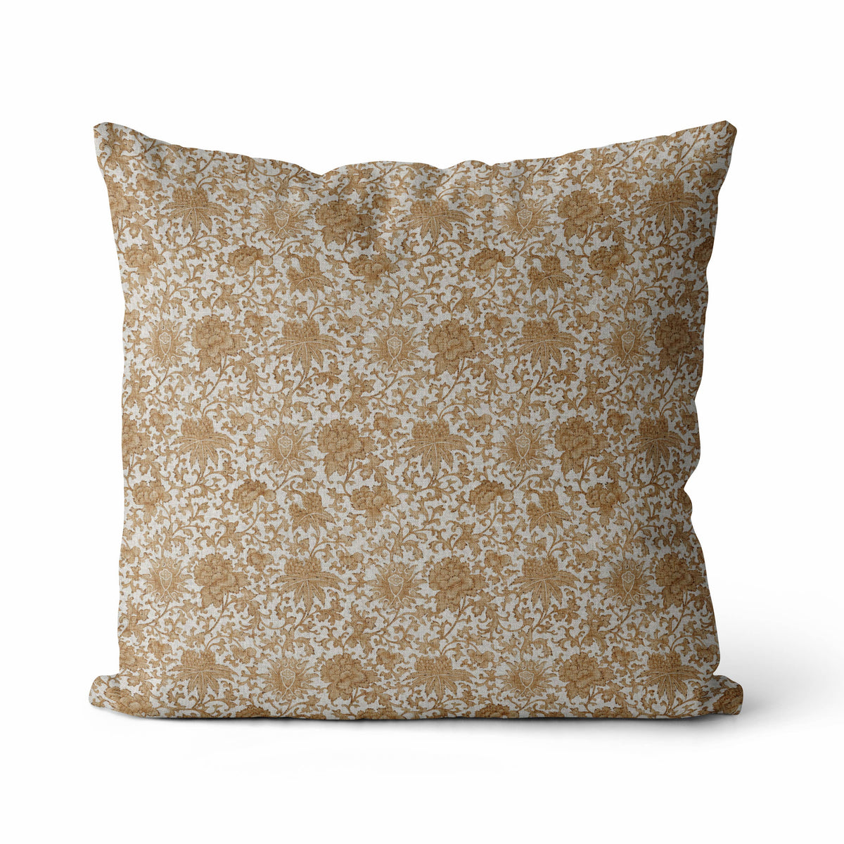 Timeless Blooms I Vintage Floral Pillow Cover | Throw Pillow: 18&quot; x 18&quot; / Off-White Back - Holistic Habitat 
