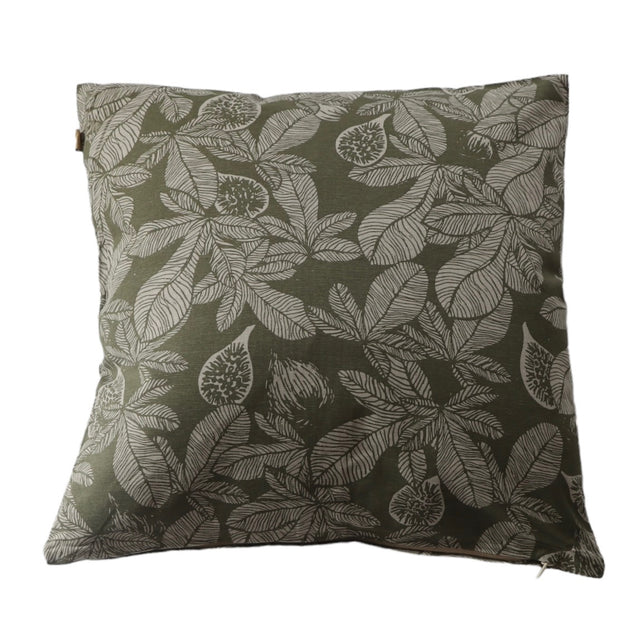 Fig Tree Pillow- Burnt Olive - Holistic Habitat 