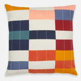 Multi Check Throw Pillow Cover - Holistic Habitat 