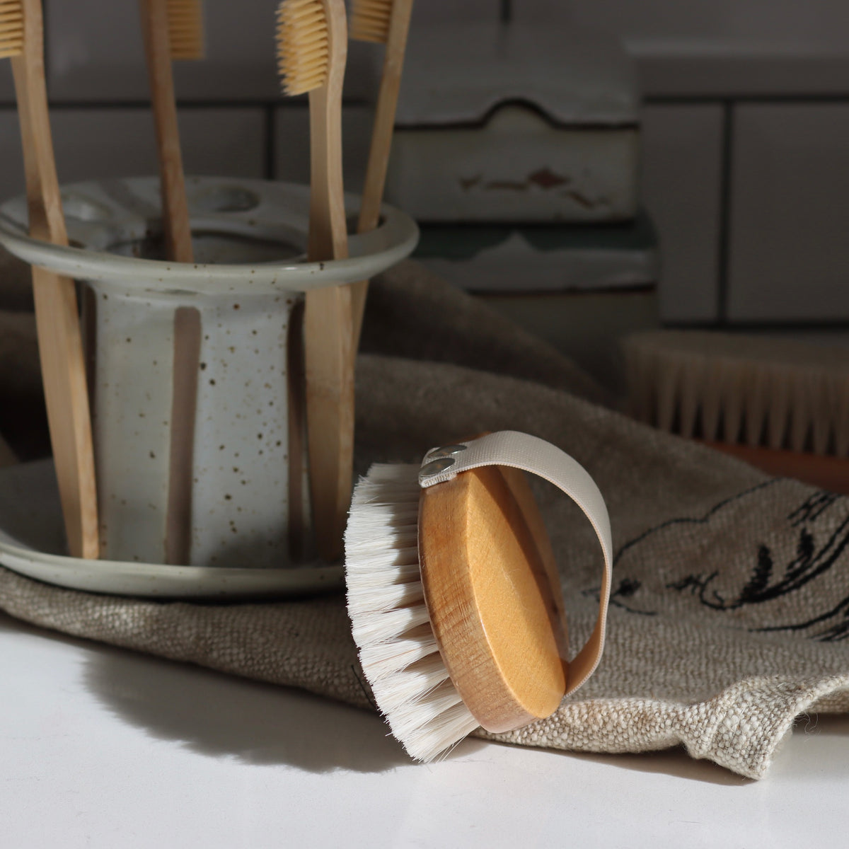 Beech Wood Bath Brush