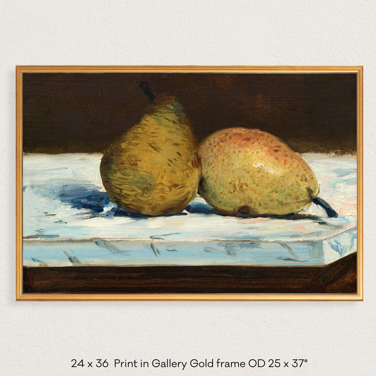 Perfect Pears Framed Print - Holistic Habitat 