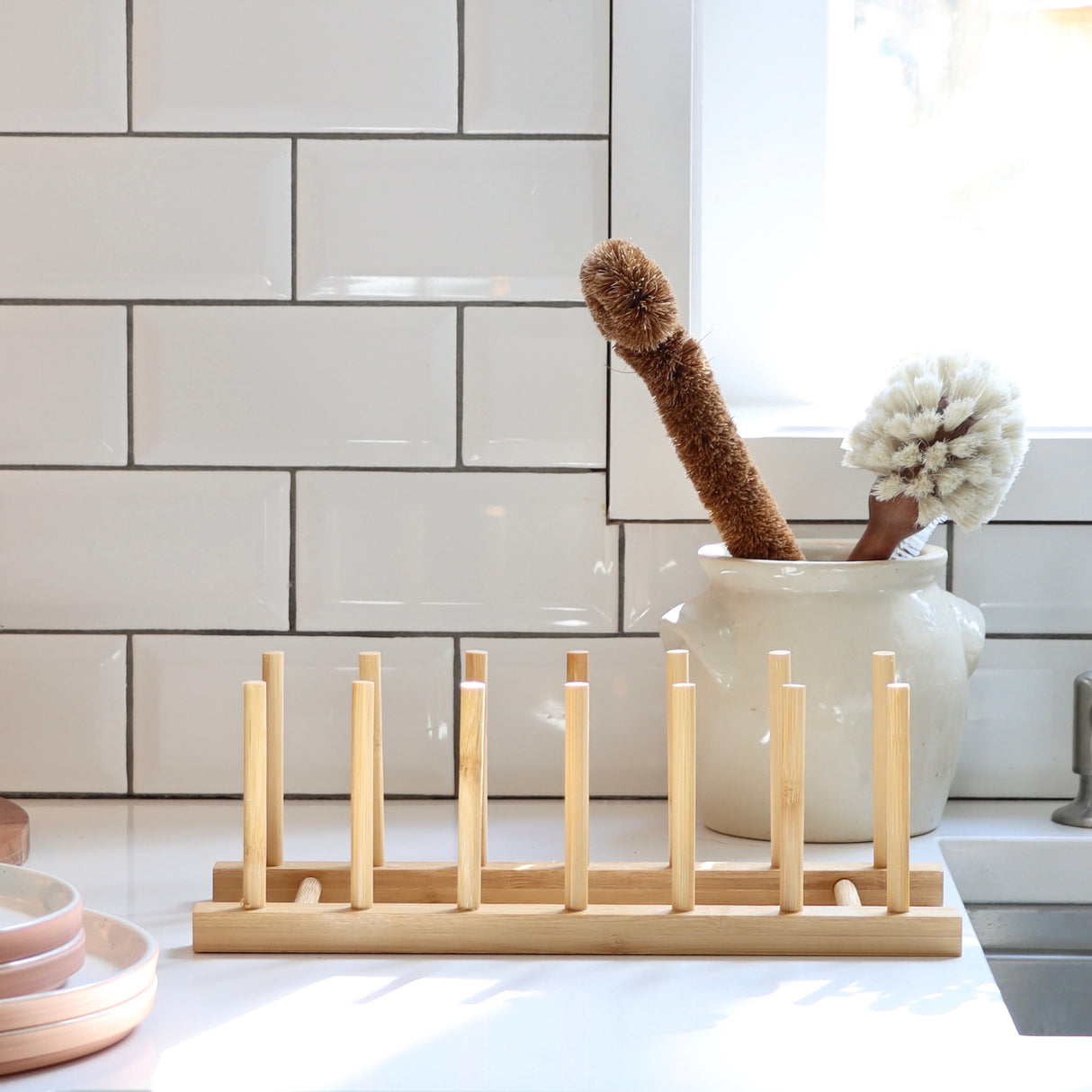 Bamboo Peg Drying Rack - Large - Holistic Habitat 