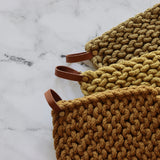 Cotton Crochet Pot Holders - Set of 3 - Holistic Habitat 