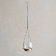 Pebbled Hanging Lantern Small - Holistic Habitat 