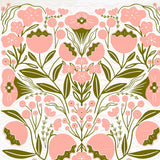 Pretty Pink Flowers Tea Towel - Holistic Habitat 