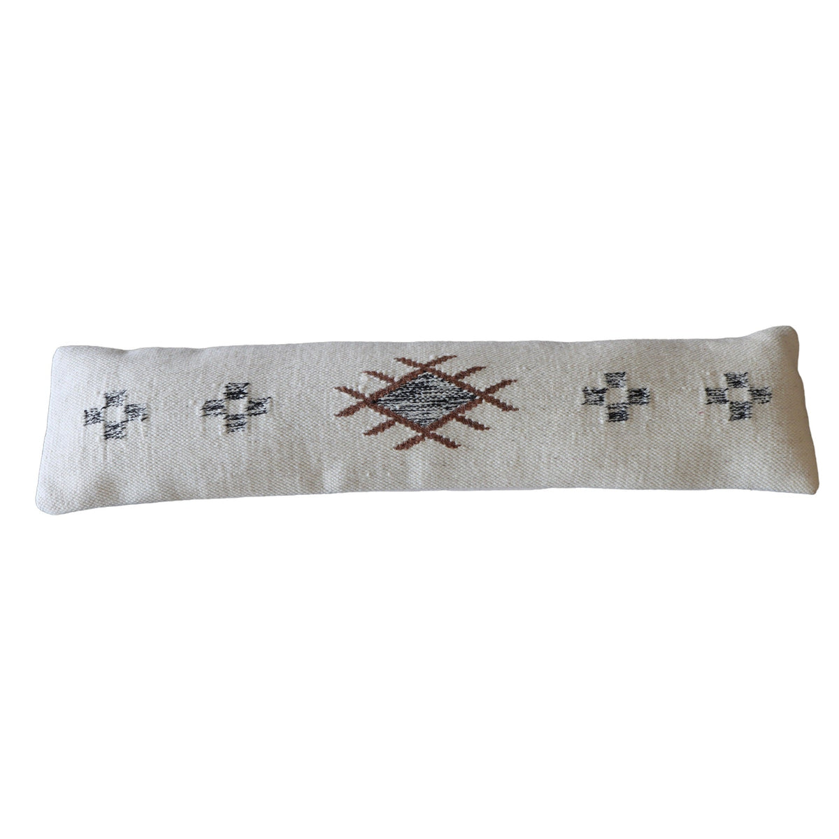 Konya Woven Wool Blend Kilim Lumbar Pillow - Holistic Habitat 