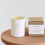 LET'S TALK ABOUT GAY THINGS - 9 oz Hemp & Cut Grass Scented Candle - Holistic Habitat 