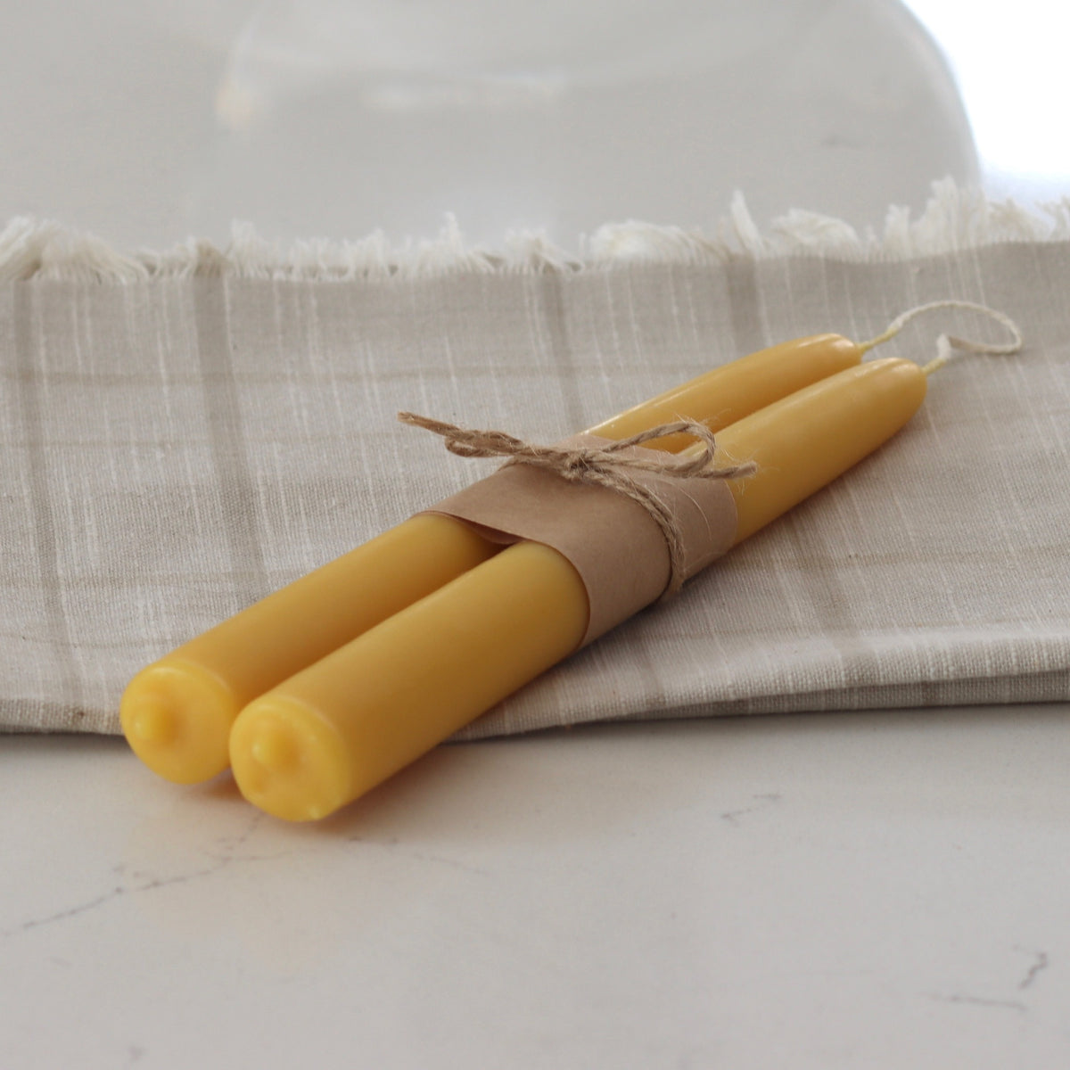 Organic Taper Beeswax Candles - Aromatherapy Candles - Holistic Habitat 