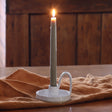 Speckled Ceramic Loop Taper Candle Holder - Holistic Habitat 