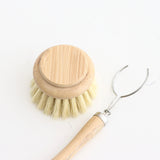 CASA AGAVE® Long Handle Dish Brush with Replaceable Head - Holistic Habitat 