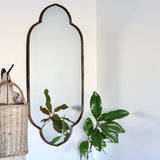 Casablanca Gold Metal Framed Mirror - Holistic Habitat 