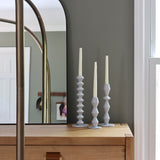 Sophia Stacked Candlestick - Medium - Holistic Habitat 