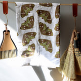 Moths Flour Sack Cotton Tea Towel - Holistic Habitat 