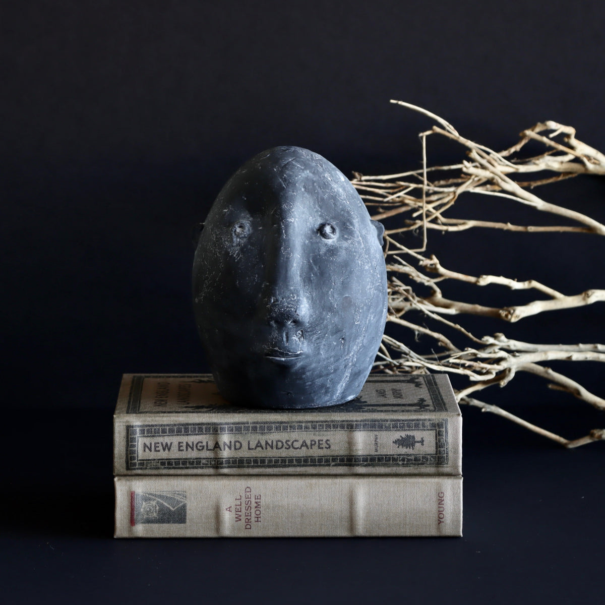 Adrian Charcoal Terracotta Face - Holistic Habitat 