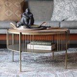 Round Cage Coffee Table - Holistic Habitat 