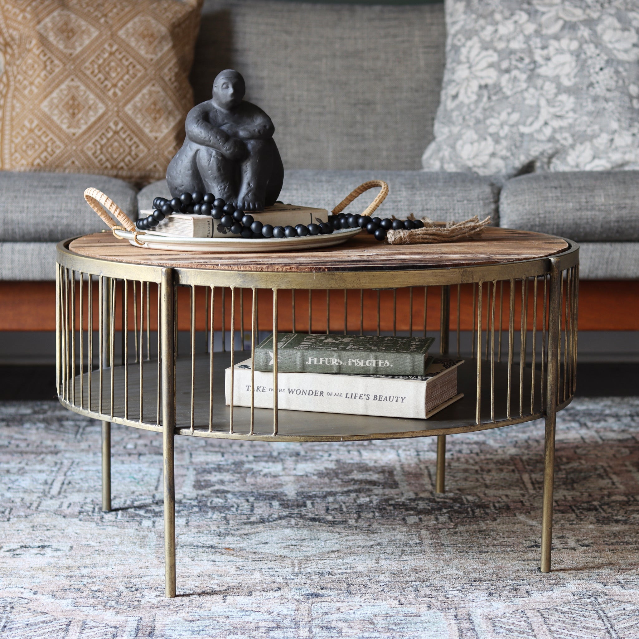 Habitat gold 2024 coffee table