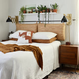 The Rachael Vegan Cork Headboard Cushions - Holistic Habitat 