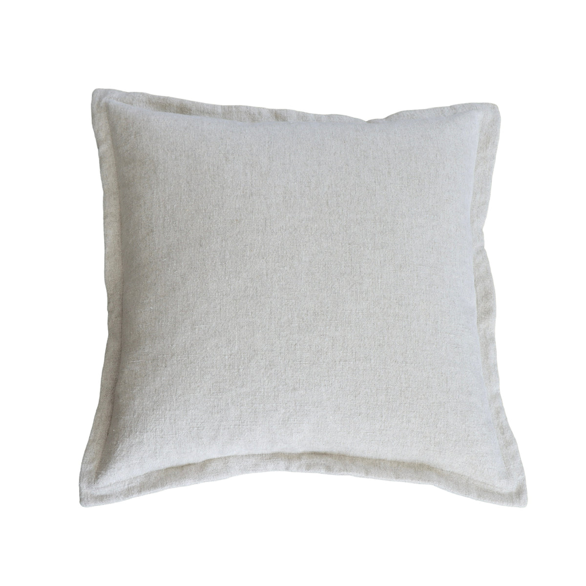 Almond Woven Linen and Cotton Pillow - Holistic Habitat 