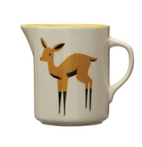 Sweet Doe Stoneware Creamer Pitcher - Holistic Habitat 