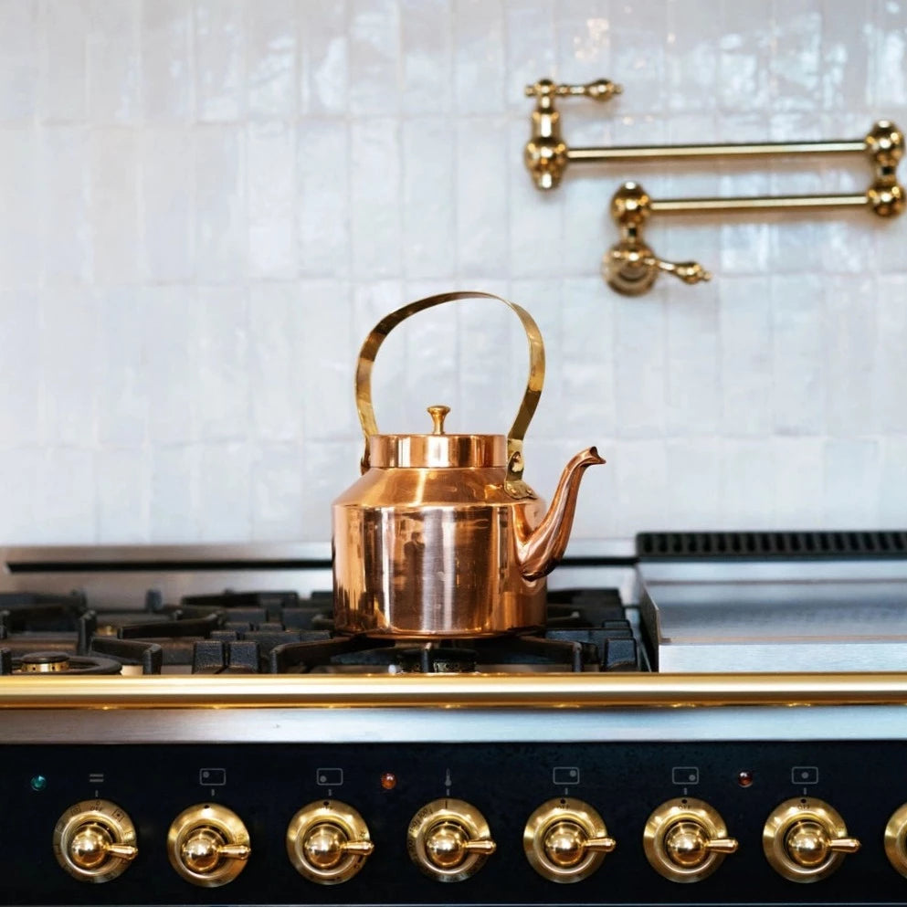 English Copper Tea Kettle - Holistic Habitat 