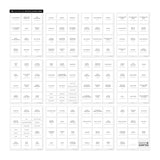 Minimalist Home & Laundry - 159 Labels - Holistic Habitat 